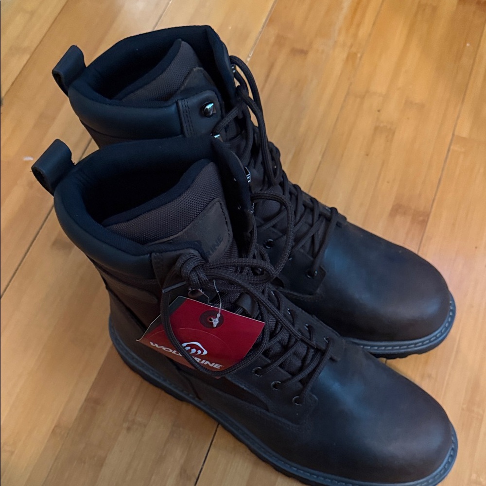 Wolverine Men's Rich Brown Leather Boots